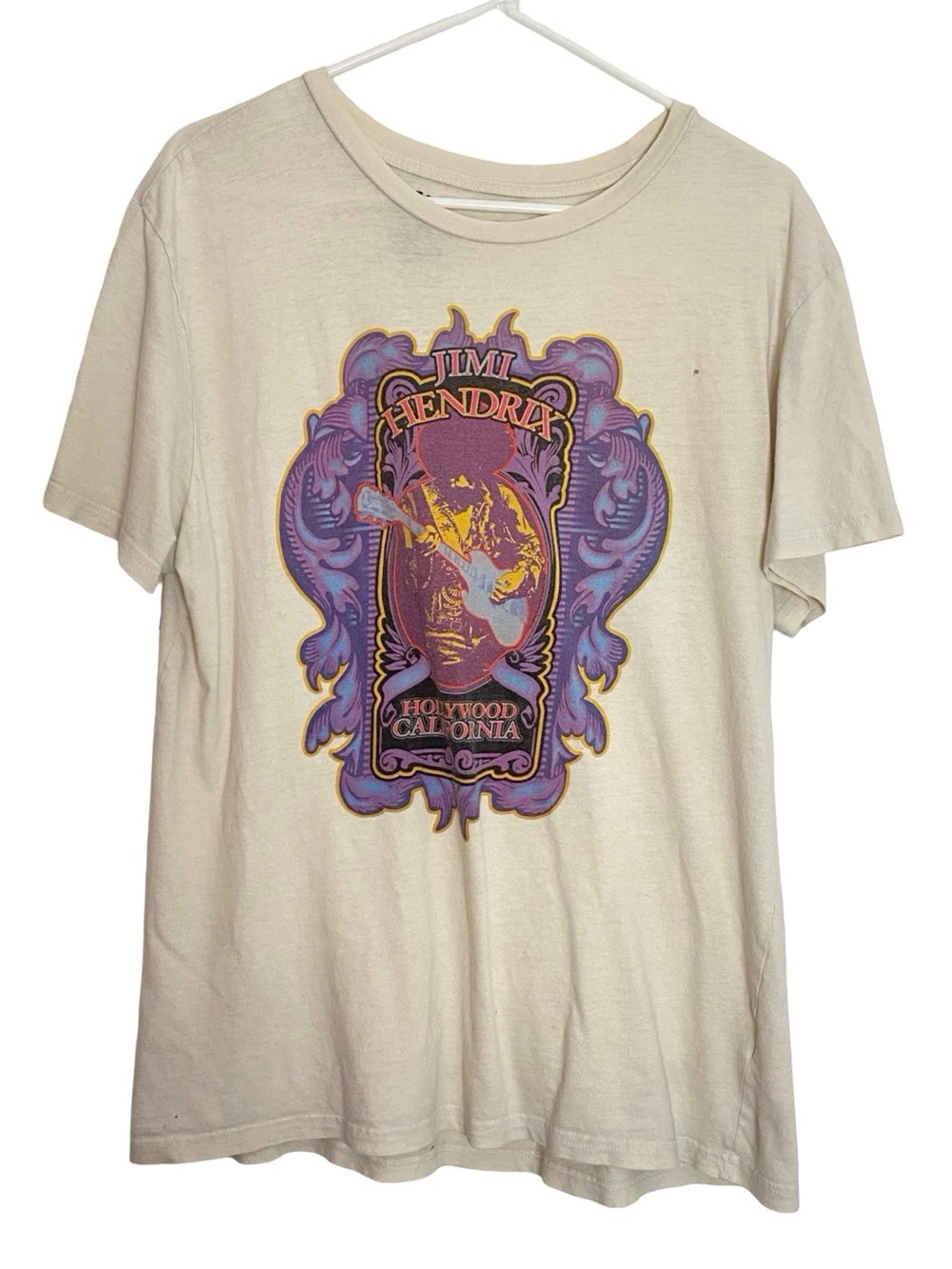 Jimi Hendrix Band Tee Tshirt Mens Unisex Size Medium Chest 19 Length 26